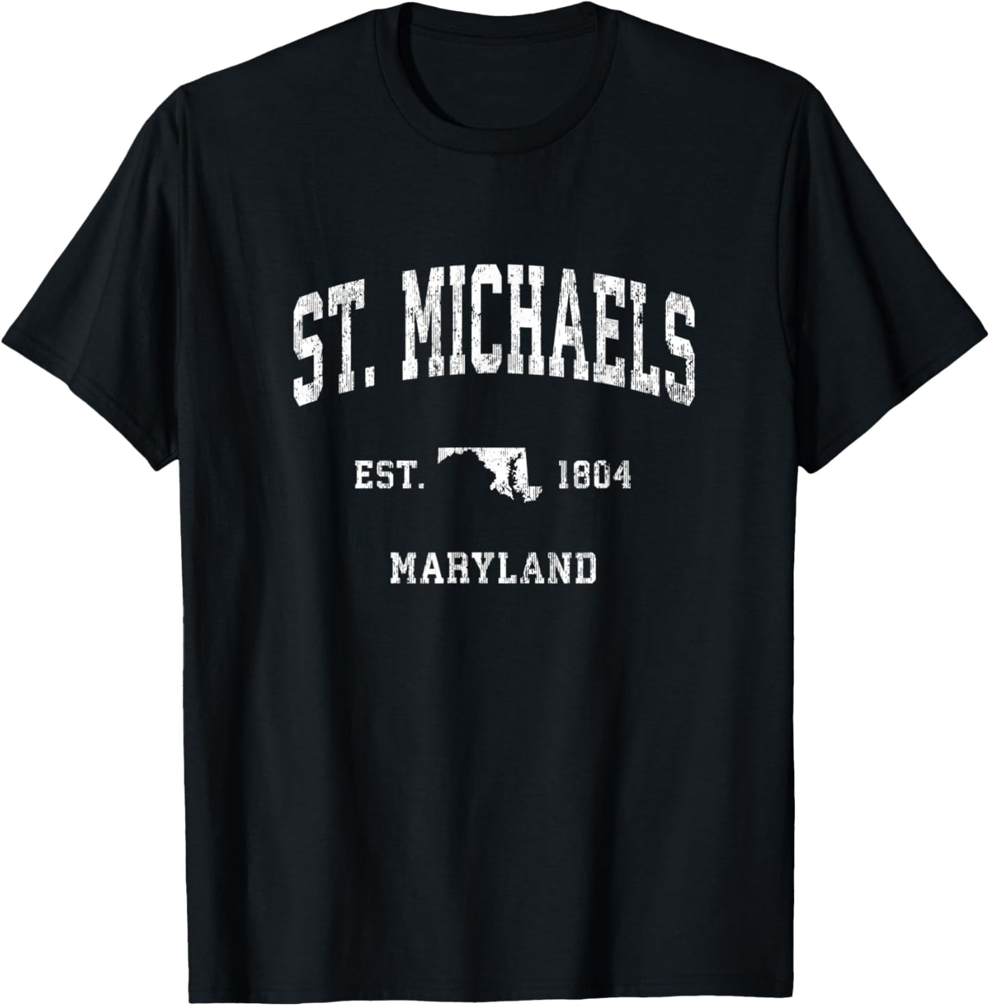 St. Michaels Maryland MD Vintage Athletic Sports Design