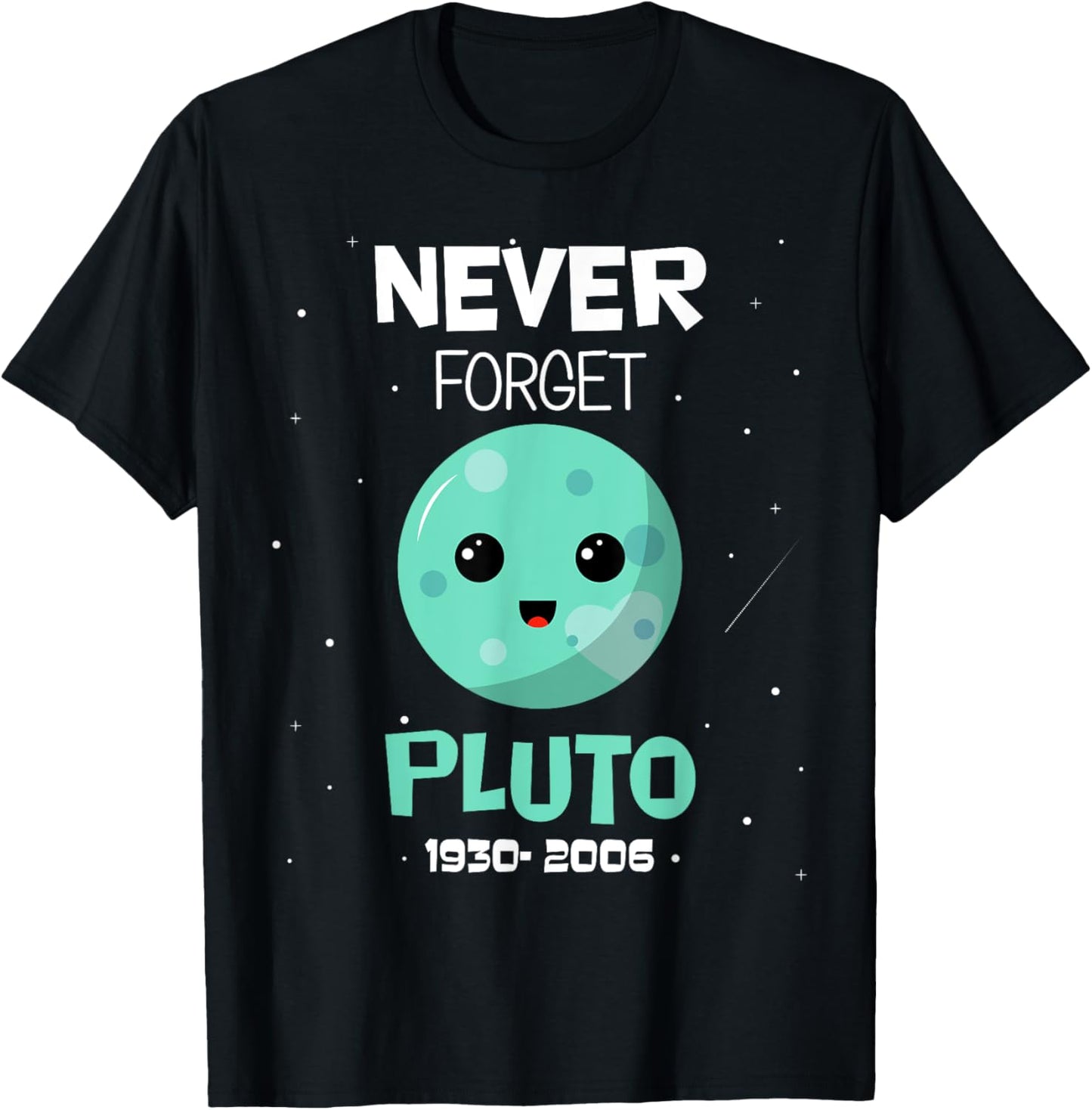 Pluto Never Forget 1930-2006 Space Science Astronomy kids