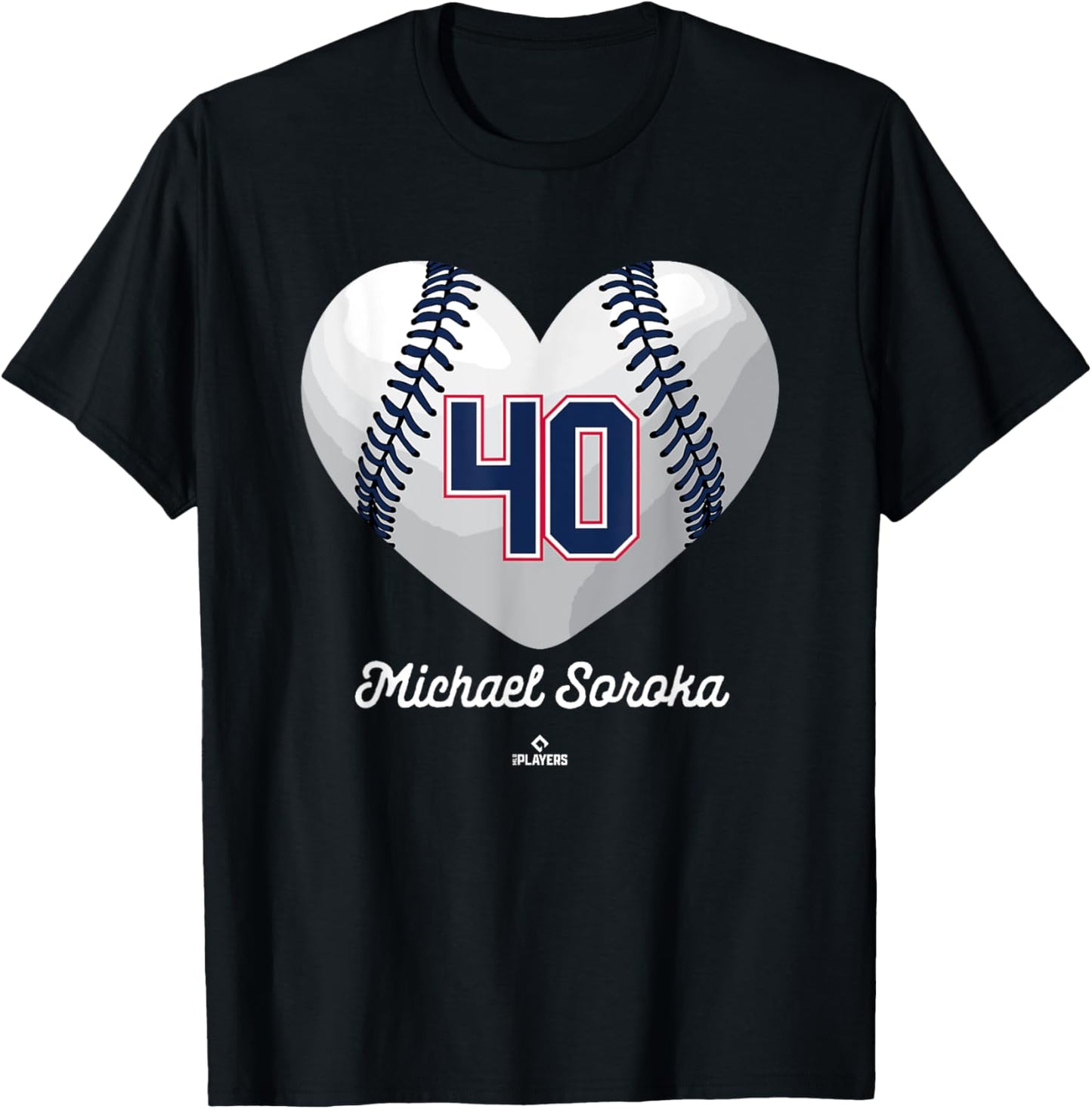 Baseball Heart Number Michael Soroka Atlanta MLBPA
