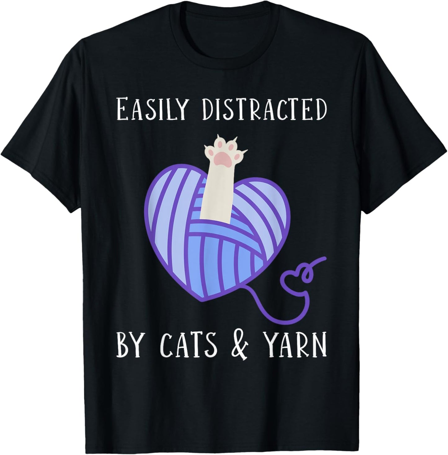 Cats & Yarn Knitting Knitter