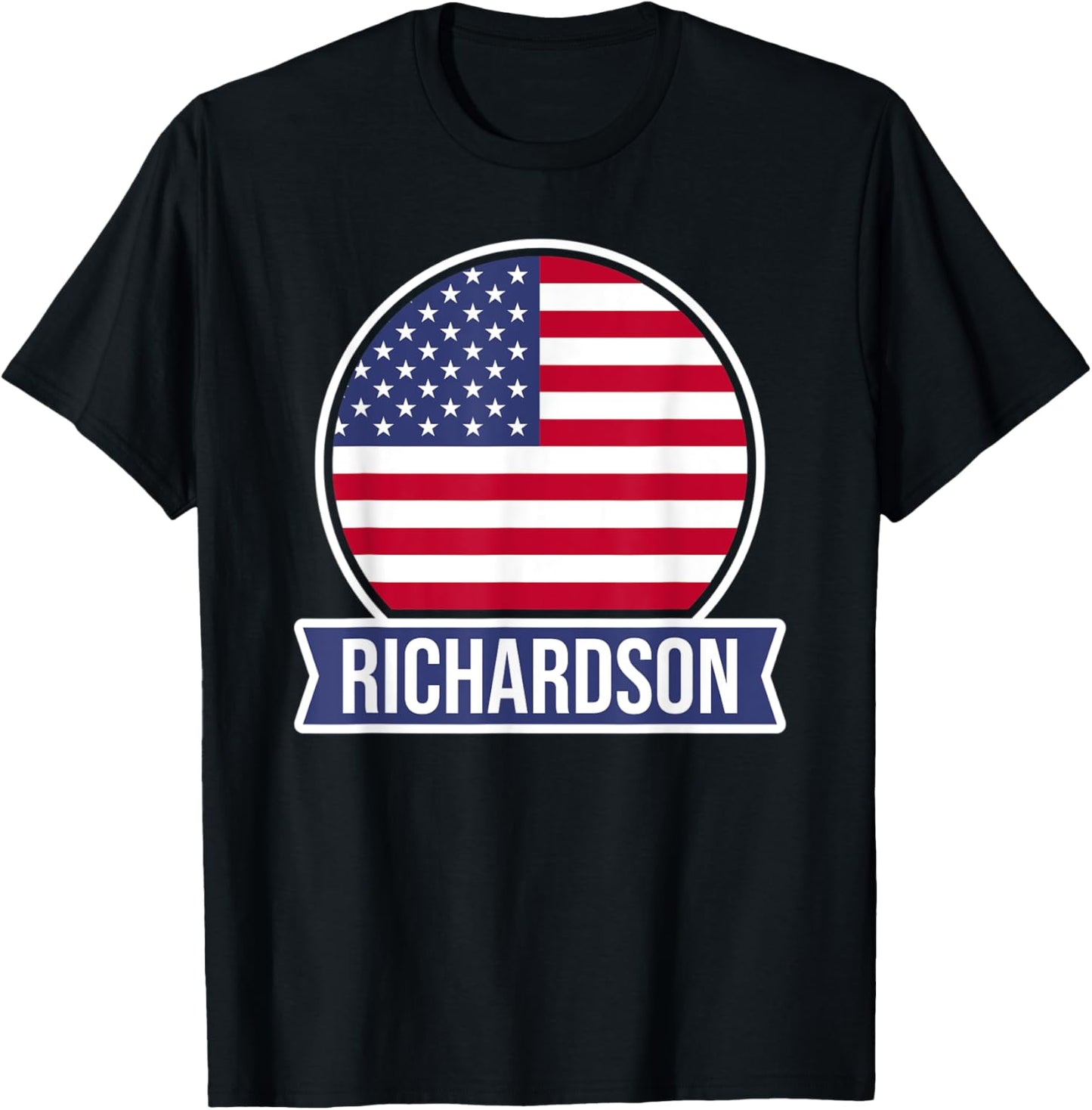 RICHARDSON - USA - American place name US flag design