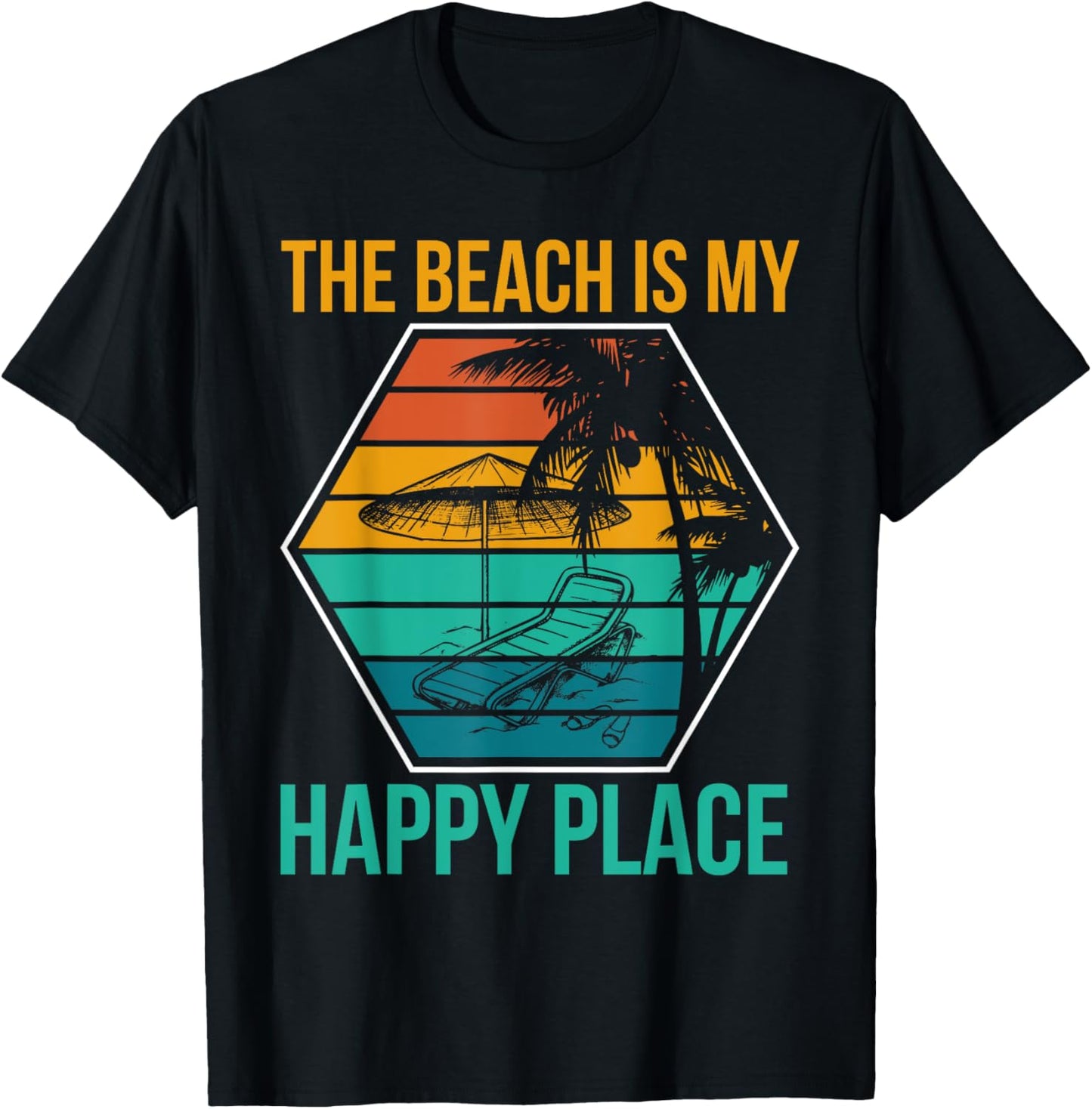 The Beach is My Happy Place woman beach