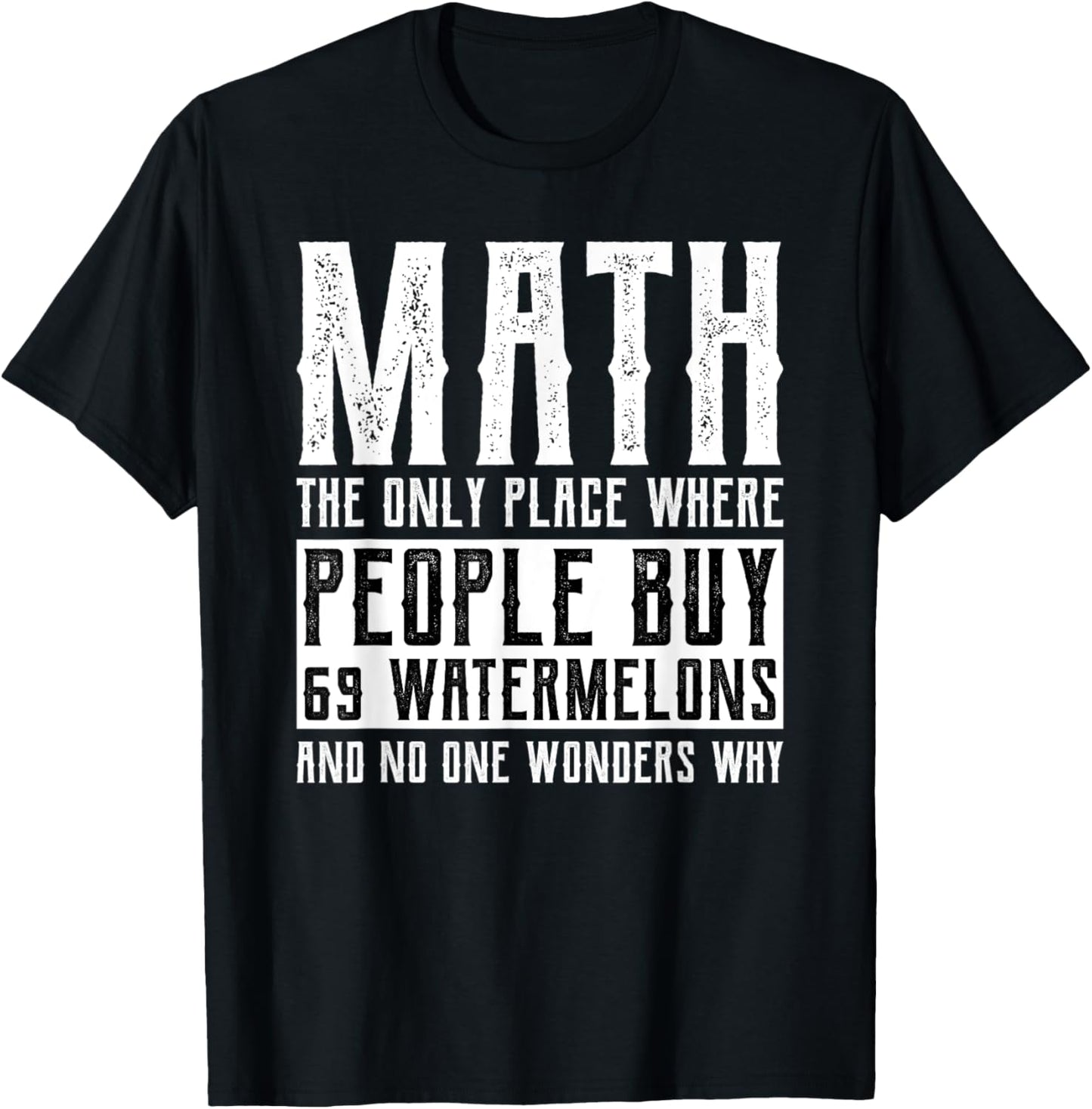 Funny Shirt for Teen Girls Boys Math The Only Place Daughter