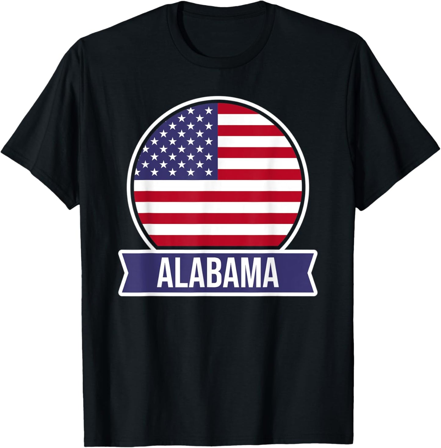 Alabama - USA - American place name US flag design