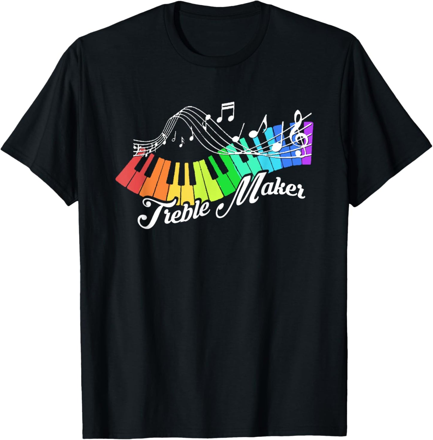 Treble Maker | Piano Keys Music Notes | Musician Pianist