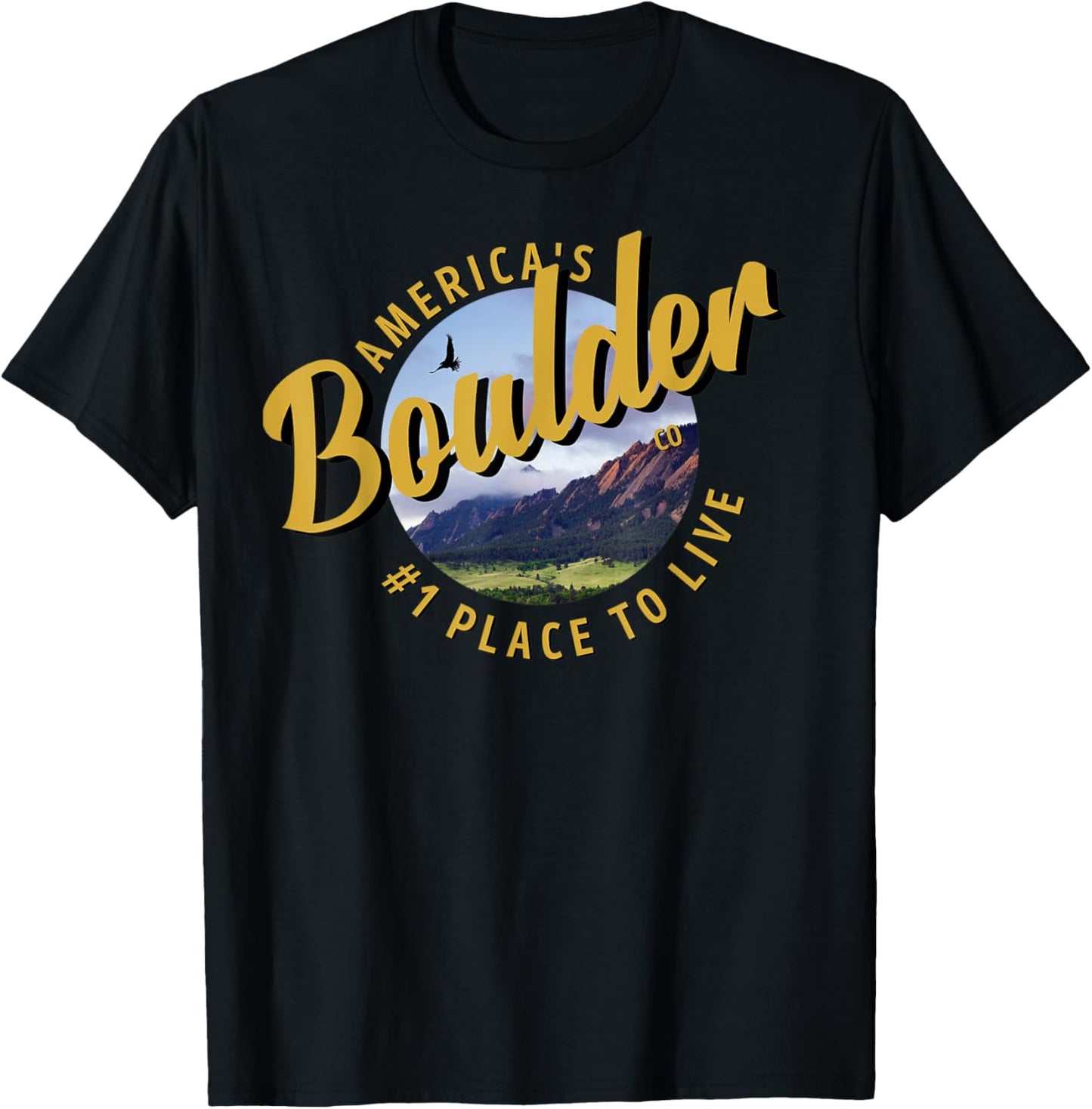 Boulder Colorado America's #1 Place to Live Tourism Gift