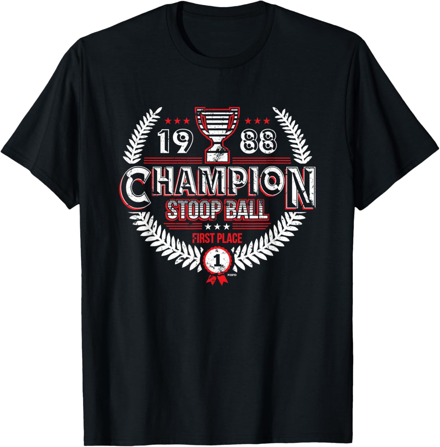 1988 Stoop Ball Champion, First Place T-Shirt
