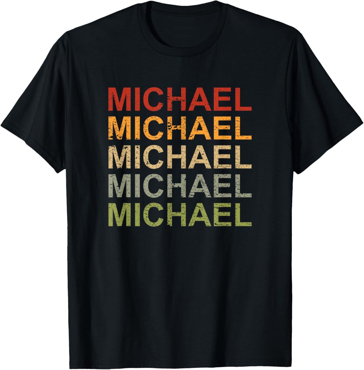 Retro Michael Personalized, Michael Name, Boy Man Michael