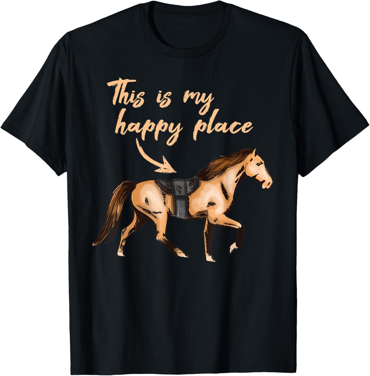 This is My Happy Place - Horses Gift For Riders