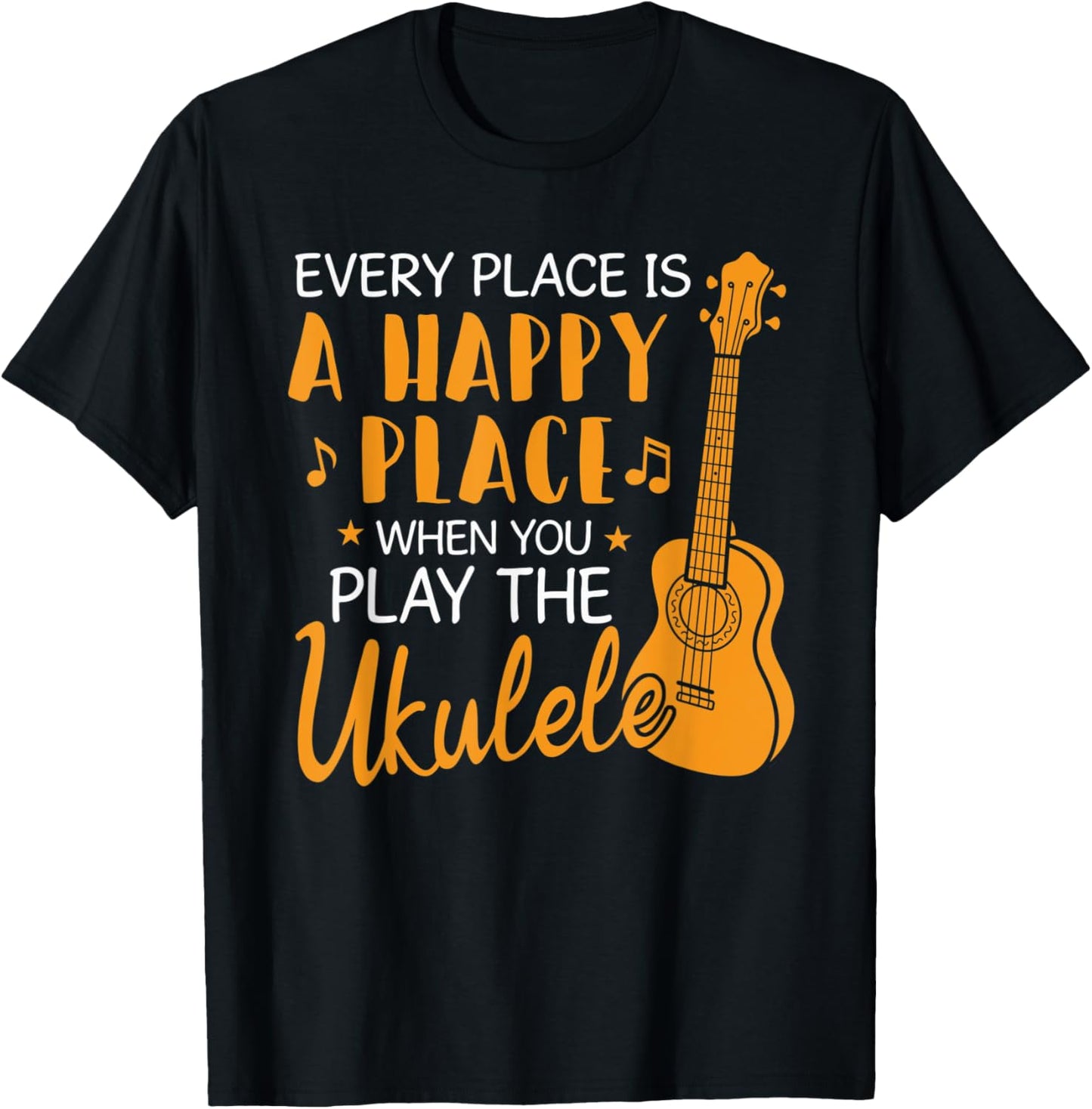 Every Place Is A Happy Place When You Play The Ukulele