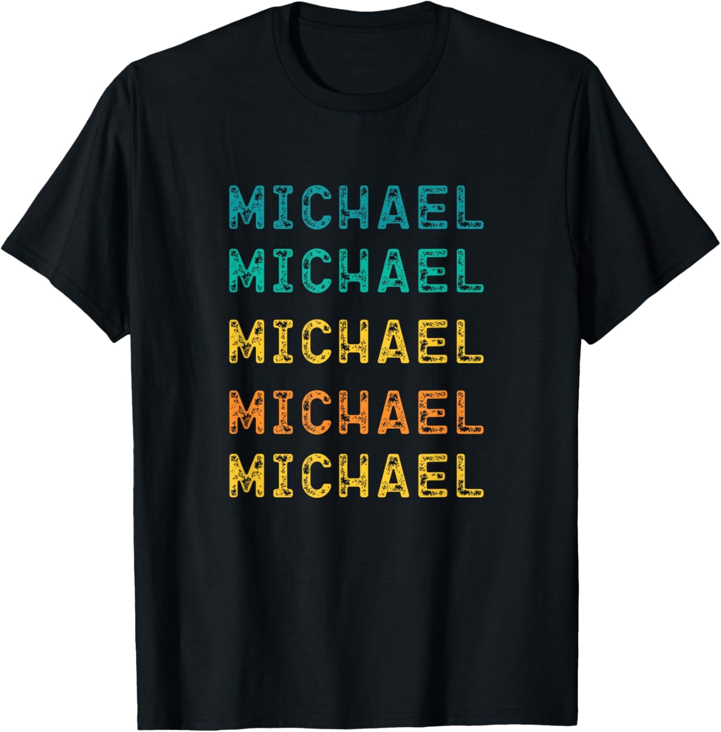 Funny Michael shirts Boys Retro Vintage Michael Lover