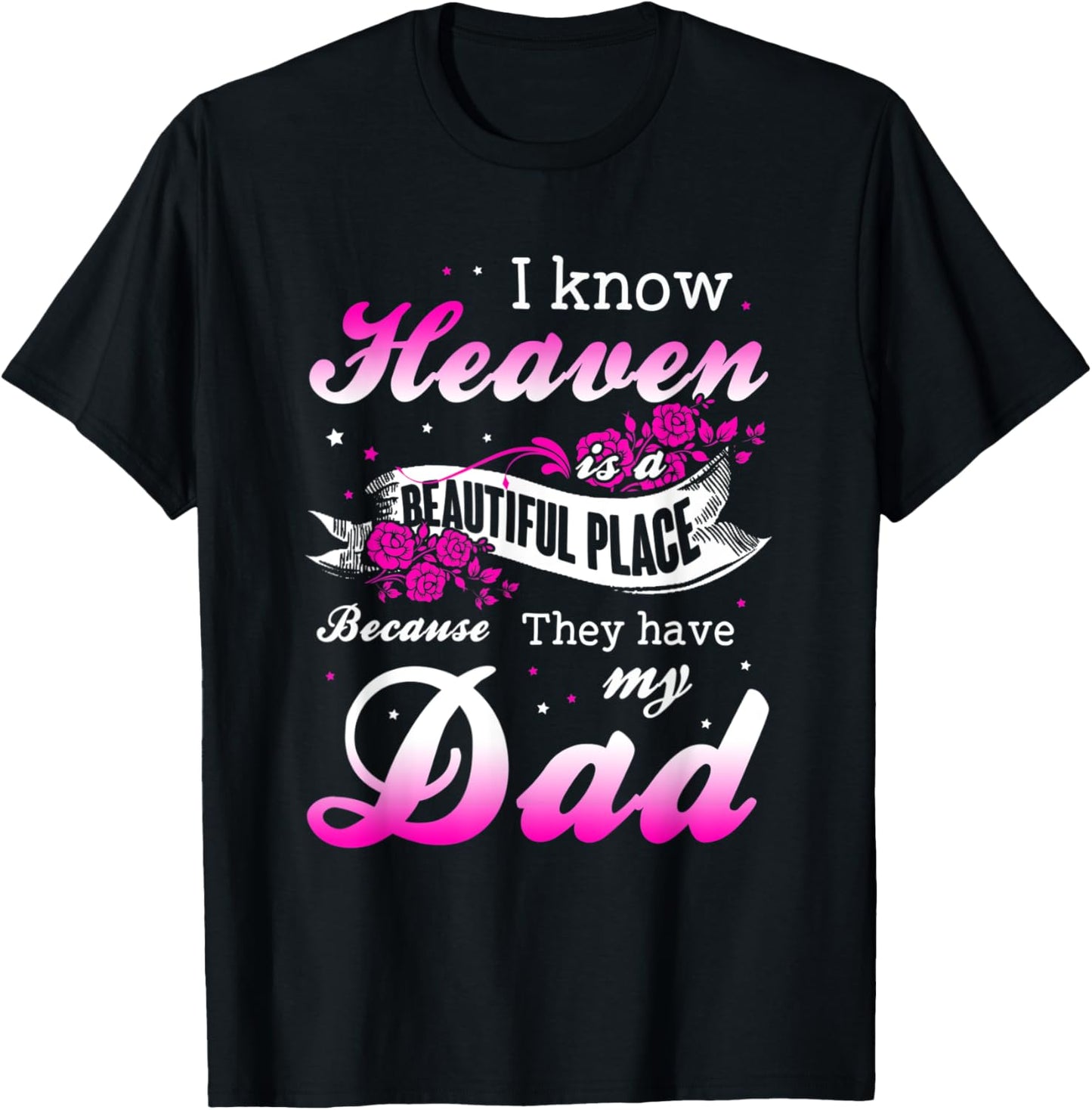 dad i know heaven is a beautifull place became they have my