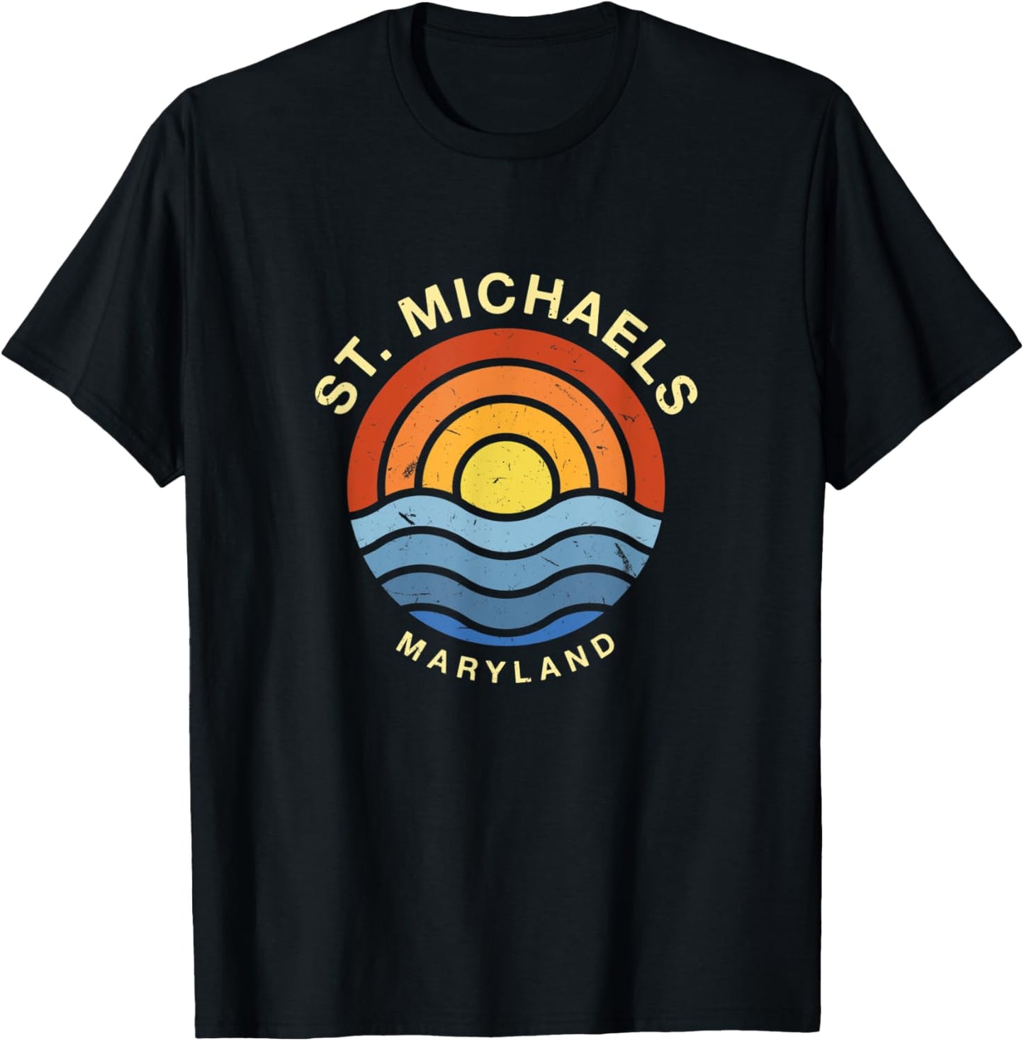 St Michaels Maryland MD Summer T-Shirt for Men Women