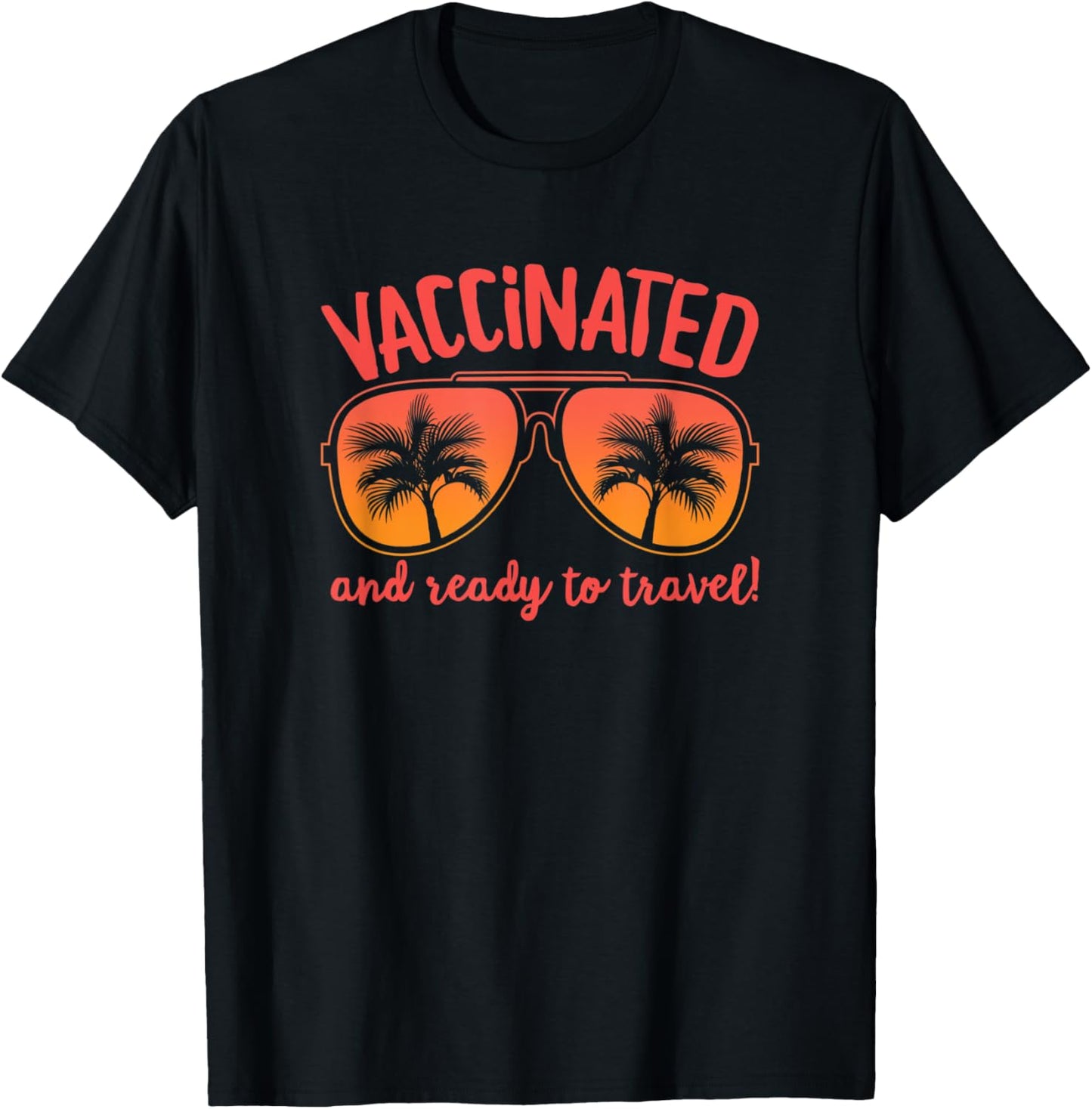 Vaccinated And Ready To Travel Funny Holiday Maker Women's