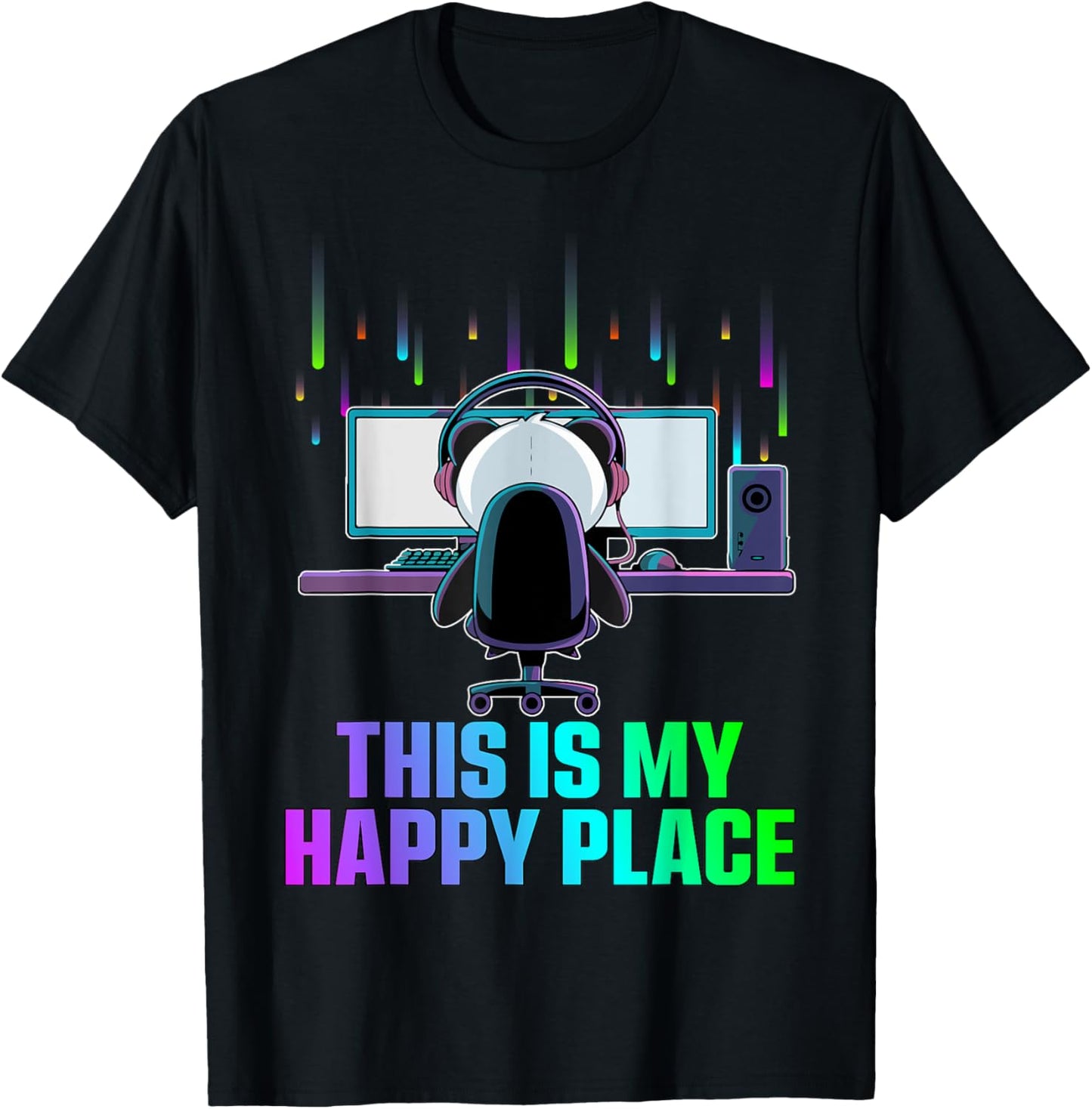 This Is My Happy Place Gamer Panda