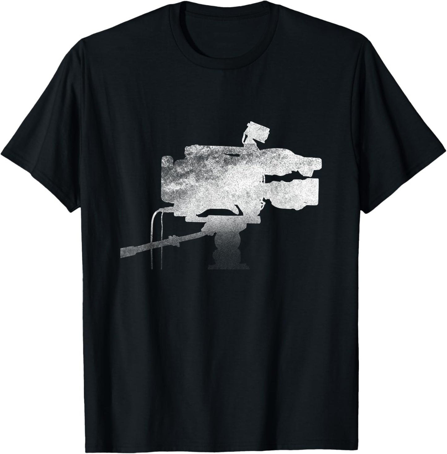 Retro Camera Cameraman Filmmaker Movie Director T Shirt Tee