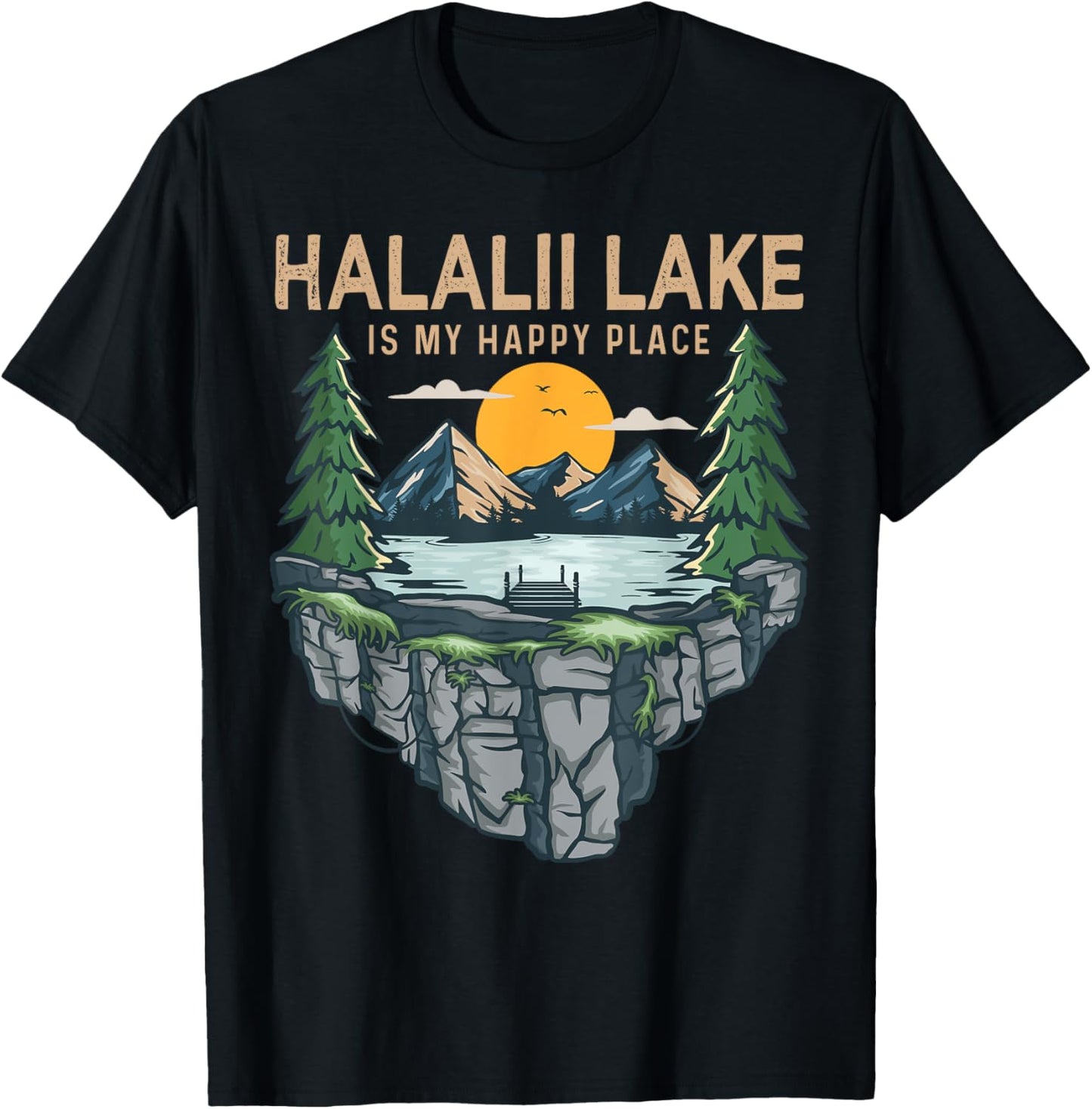 Fishing Boating Camping - My Happy Place Halalii Lake