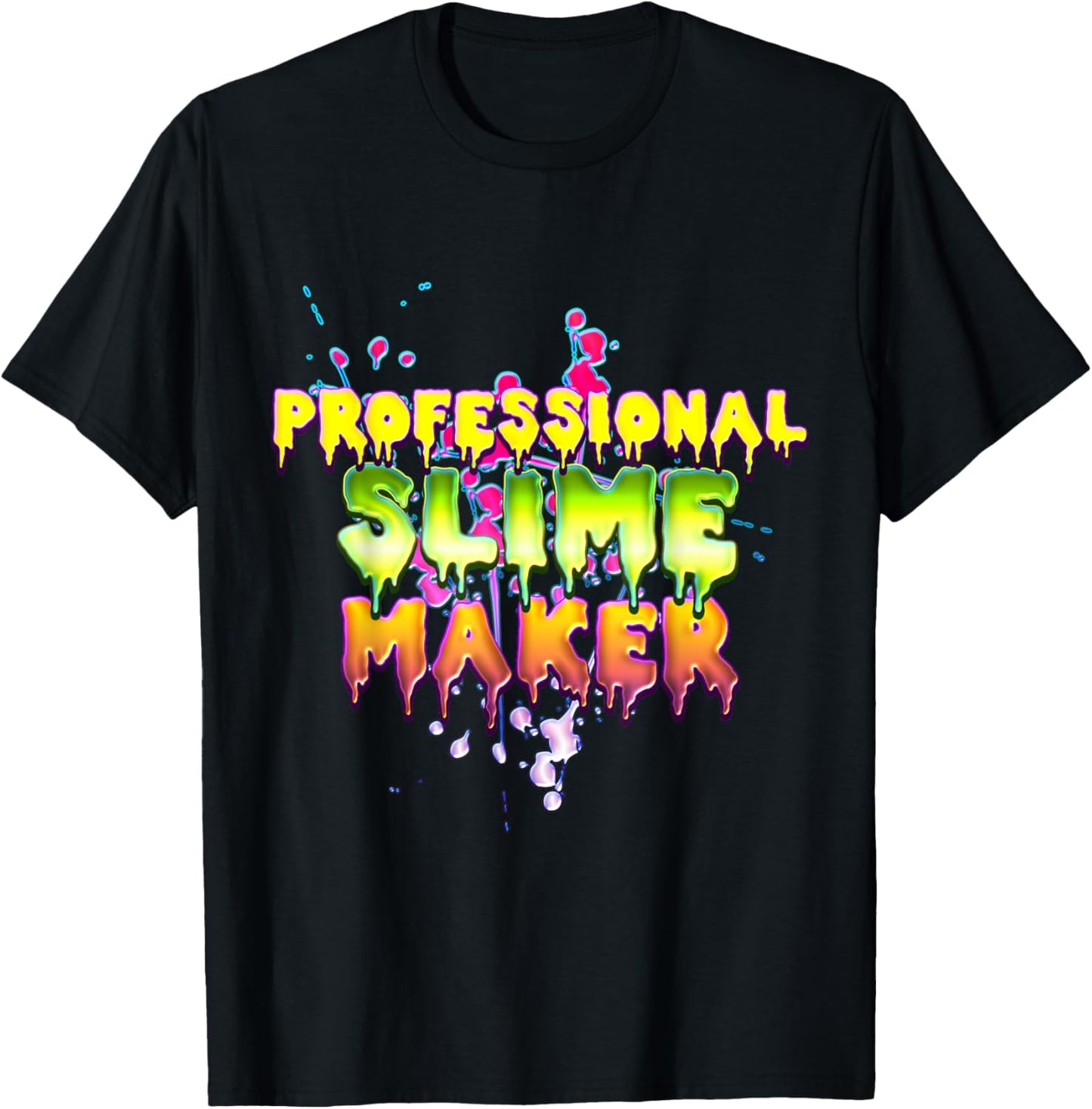 Professional slime maker tee t shirt