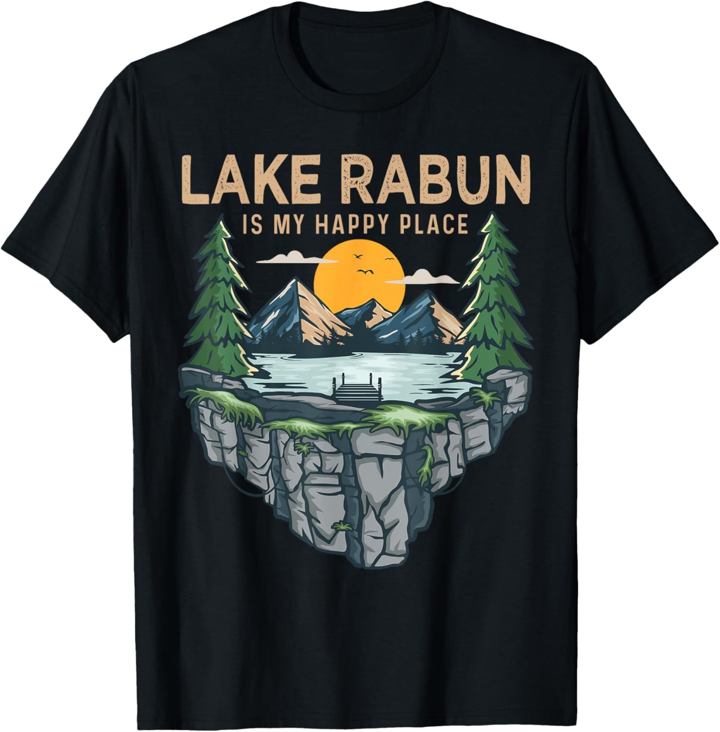 Fishing Boating Camping - My Happy Place Lake Rabun