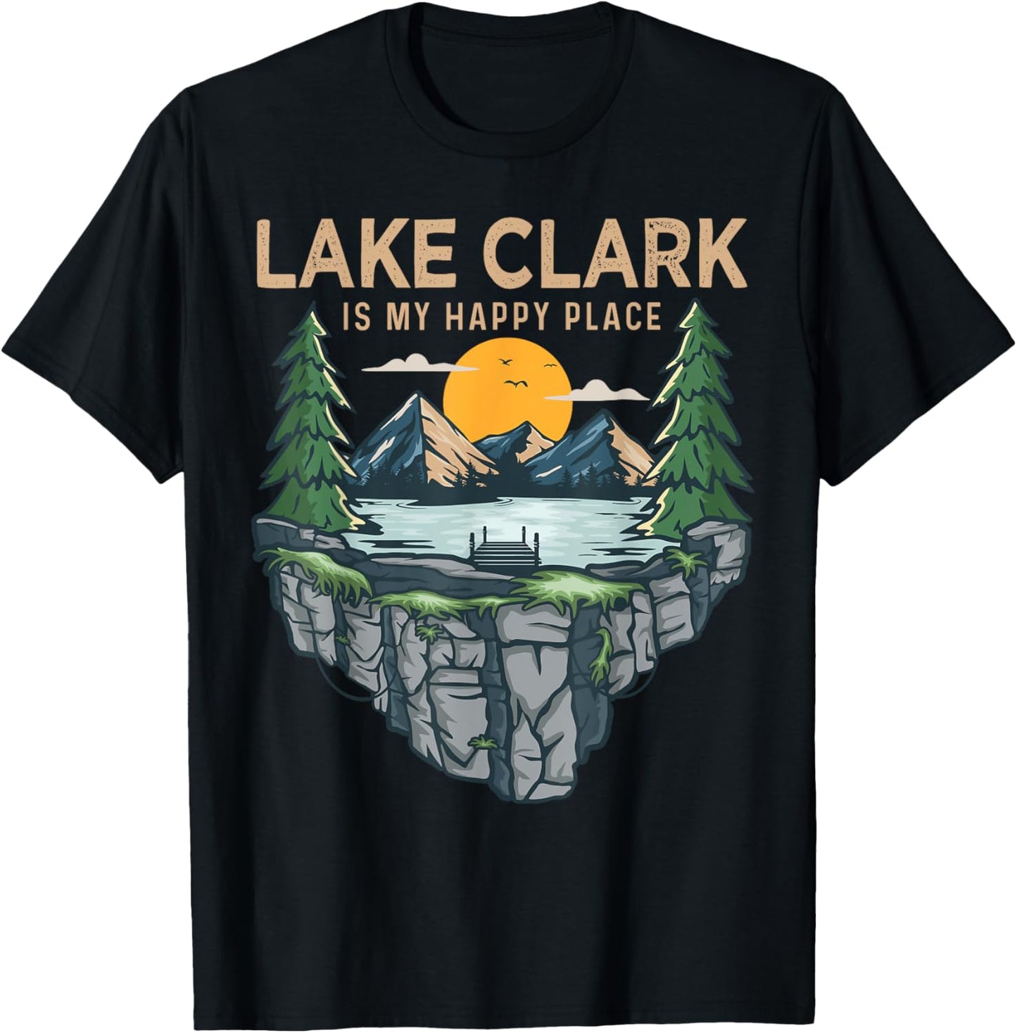 Fishing Boating Camping - My Happy Place Lake Clark