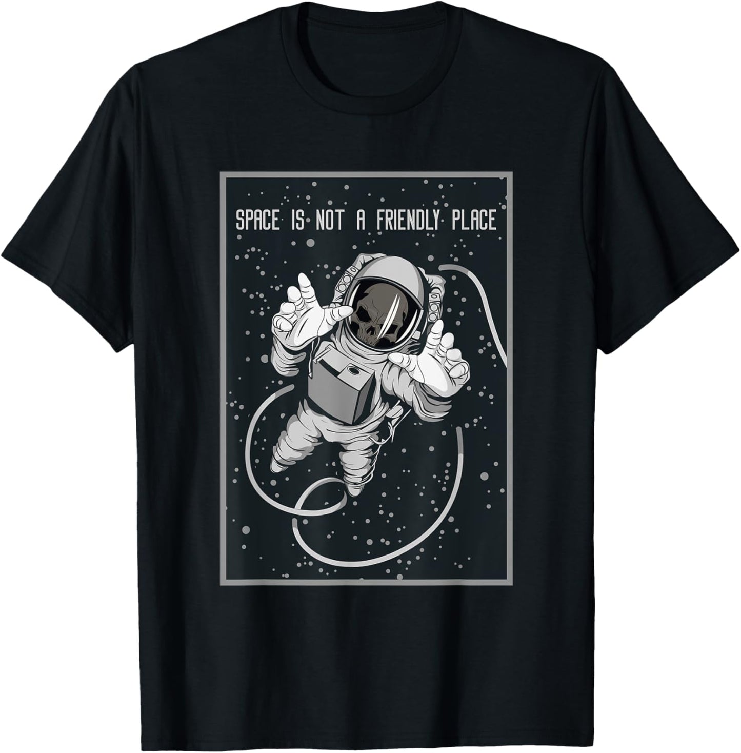 Space is not a Frendly Place SOVI8 Vintage Propaganda.