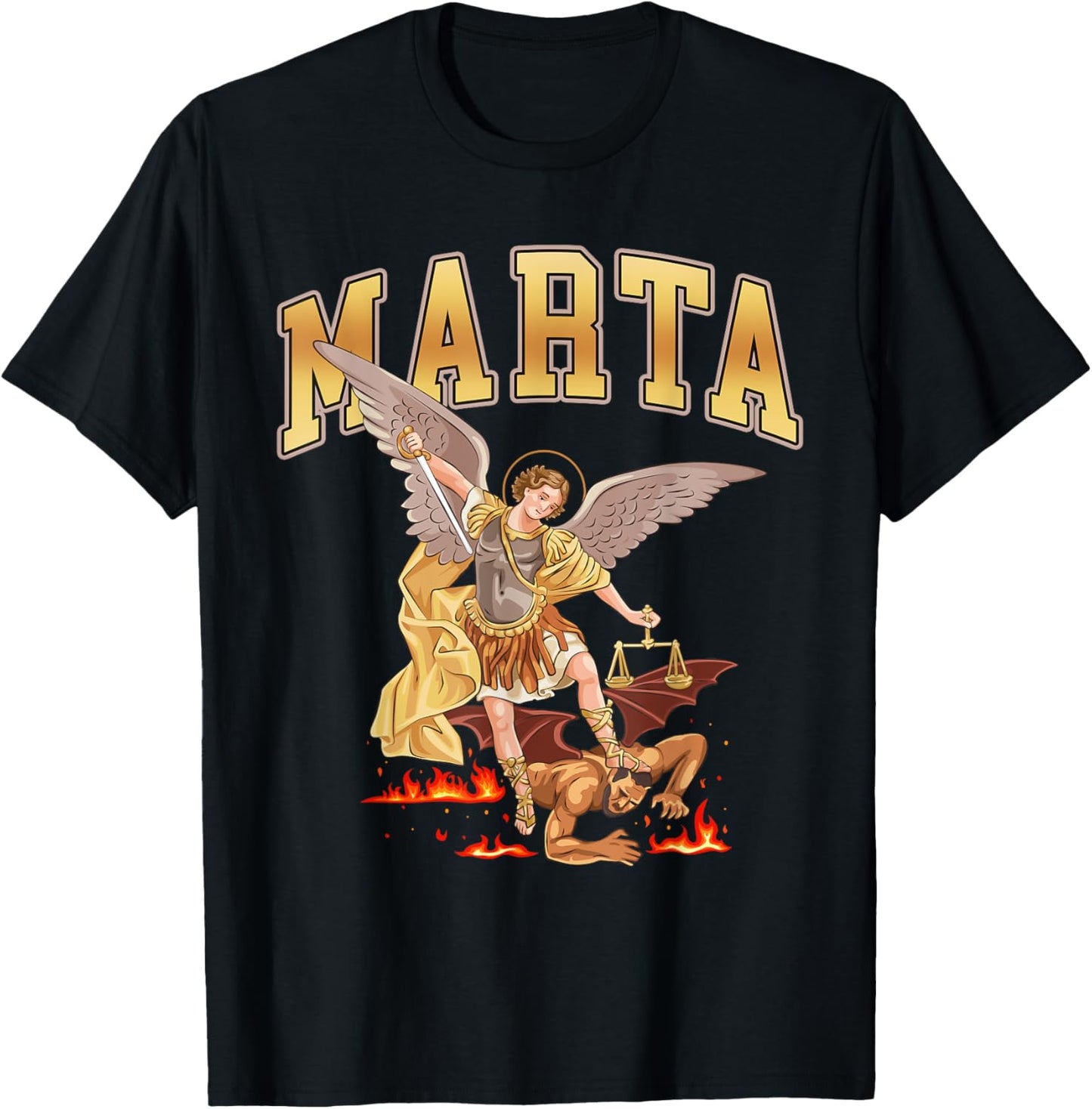 St Michael the Archangel personalized Marta