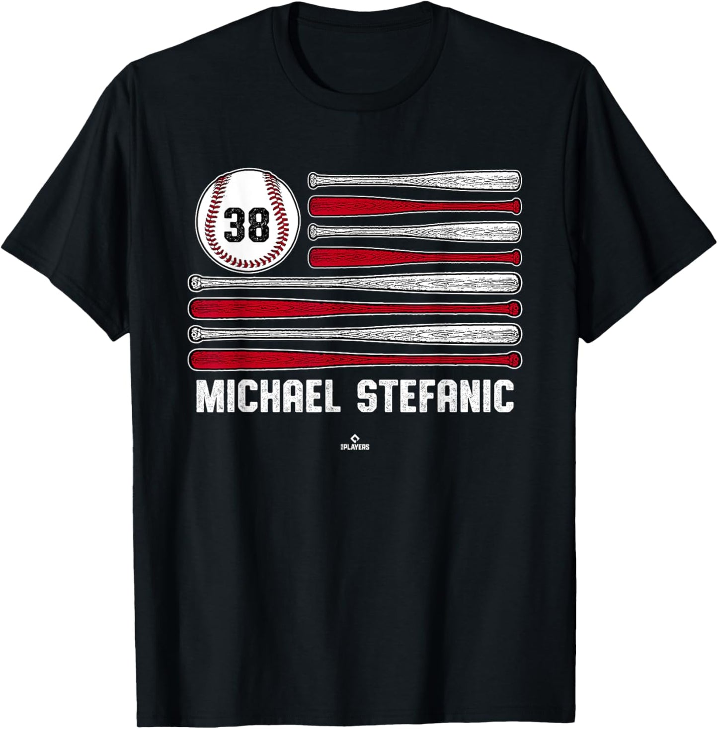 Baseball American Flag Michael Stefanic Los Angeles Baseball