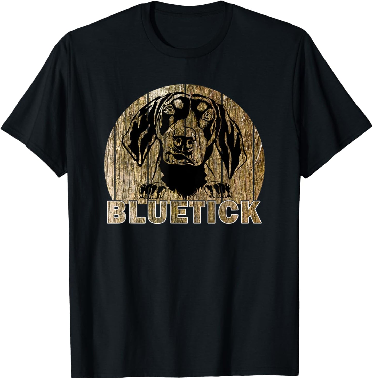Bluetick Coon Hunter Vintage Style Bluetick Dog Art Camo Men Women Kids