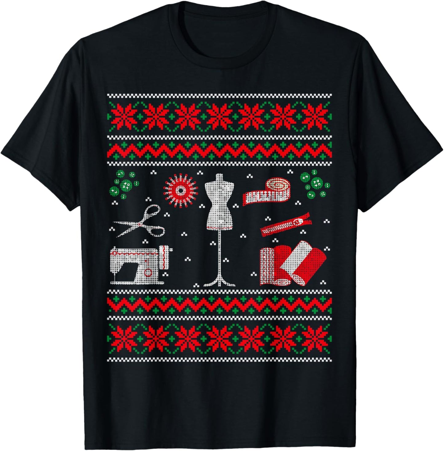 Sewing Yarn Quilting Ugly Sweater Sewing Tailor Christmas