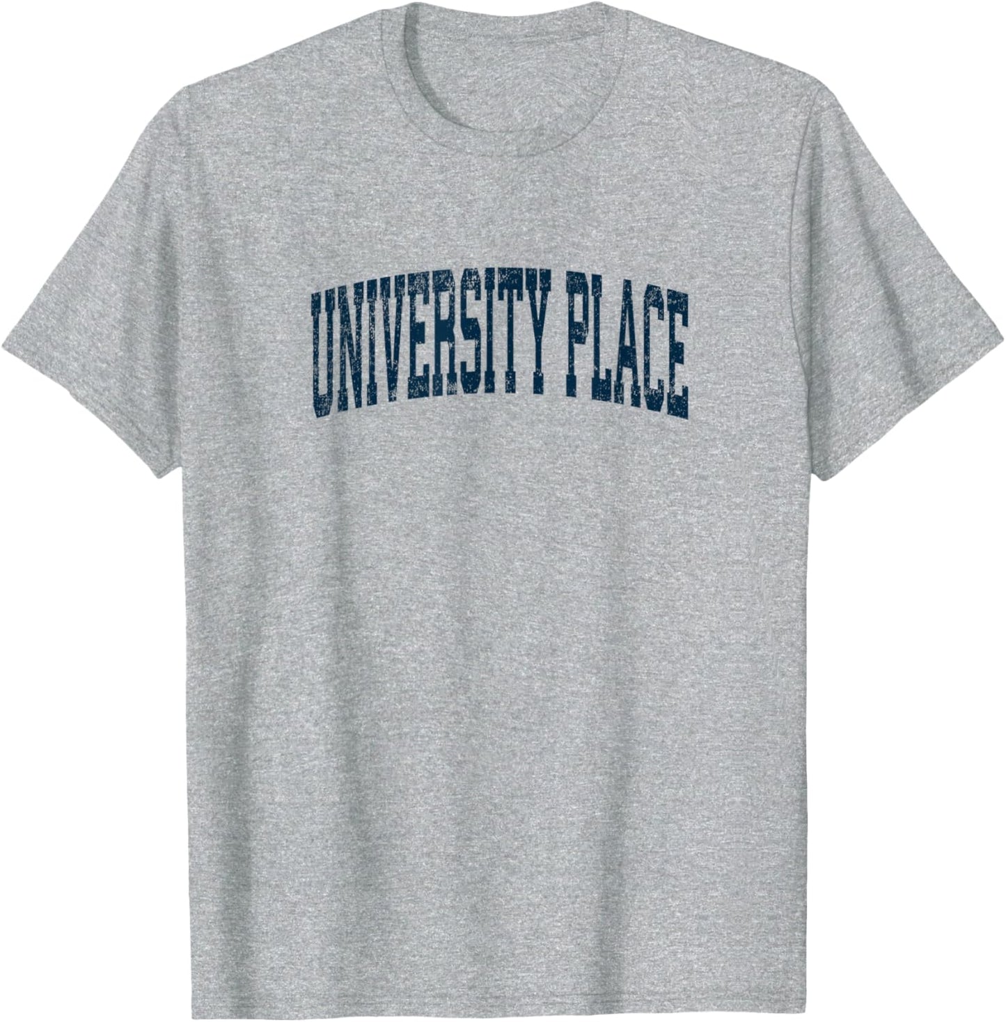 University Place Washington WA Vintage Athletic Sports Navy