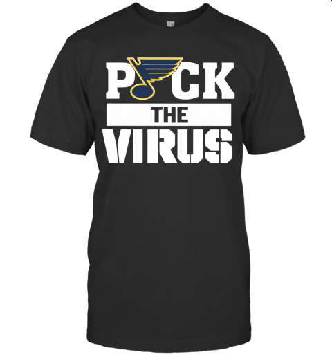 St. Louis Blues Puck The Virus T Shirt