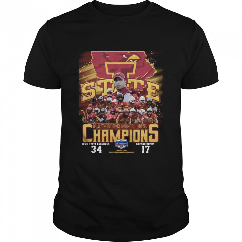 State Playstation Fiesta Bowl Champions shirt