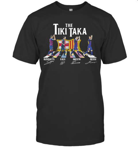 The Tiki Taka Crosswalk Signatures T Shirt