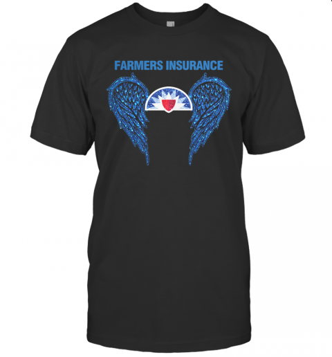 The Wings Farmers Insurance Logo Diamond T Shirt
