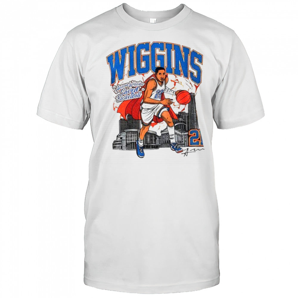 Aaron Wiggins #21 Superhero Saved Basketball signature shirt
