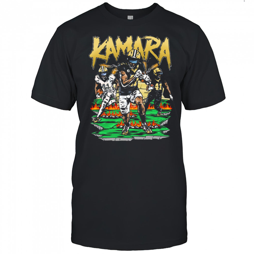 Alvin Kamara New Orleans Saints NFL Football Planet Euphoria Art 2025 t shirt