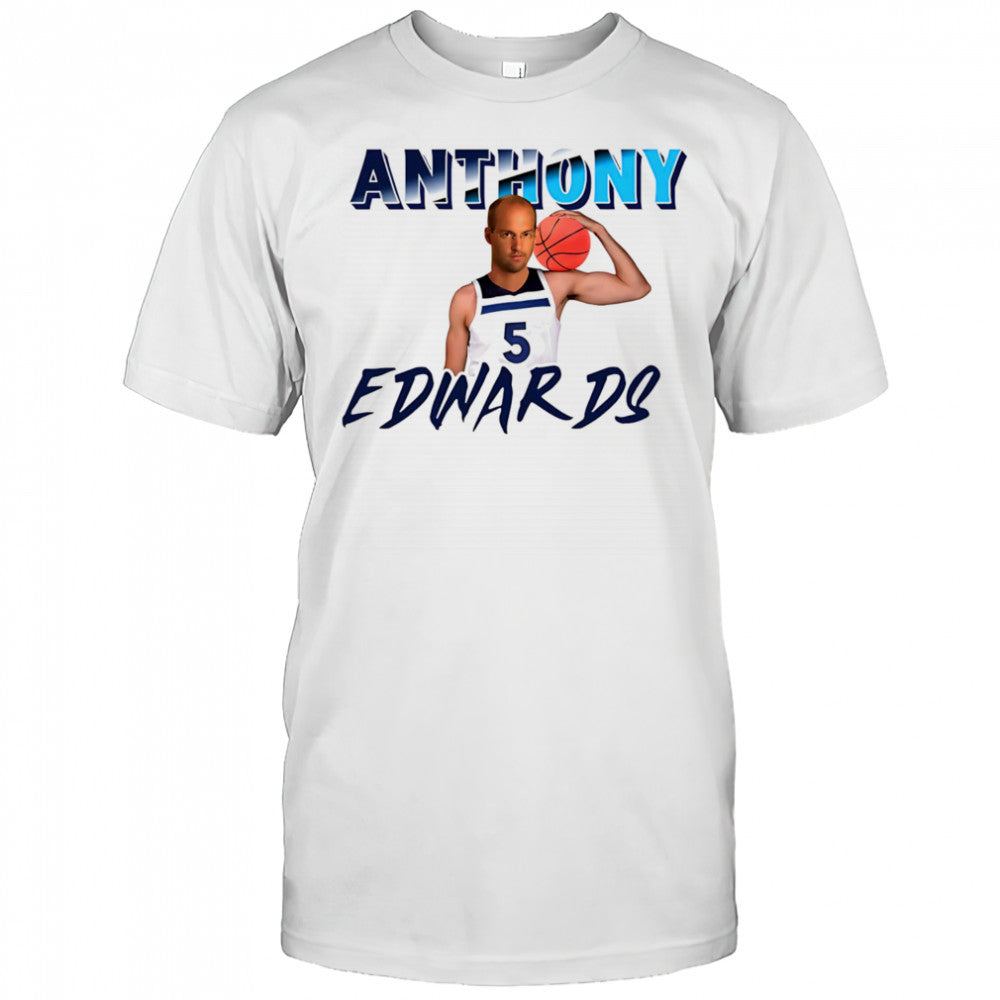 Anthony Edwards Minnesota basketball shirt
