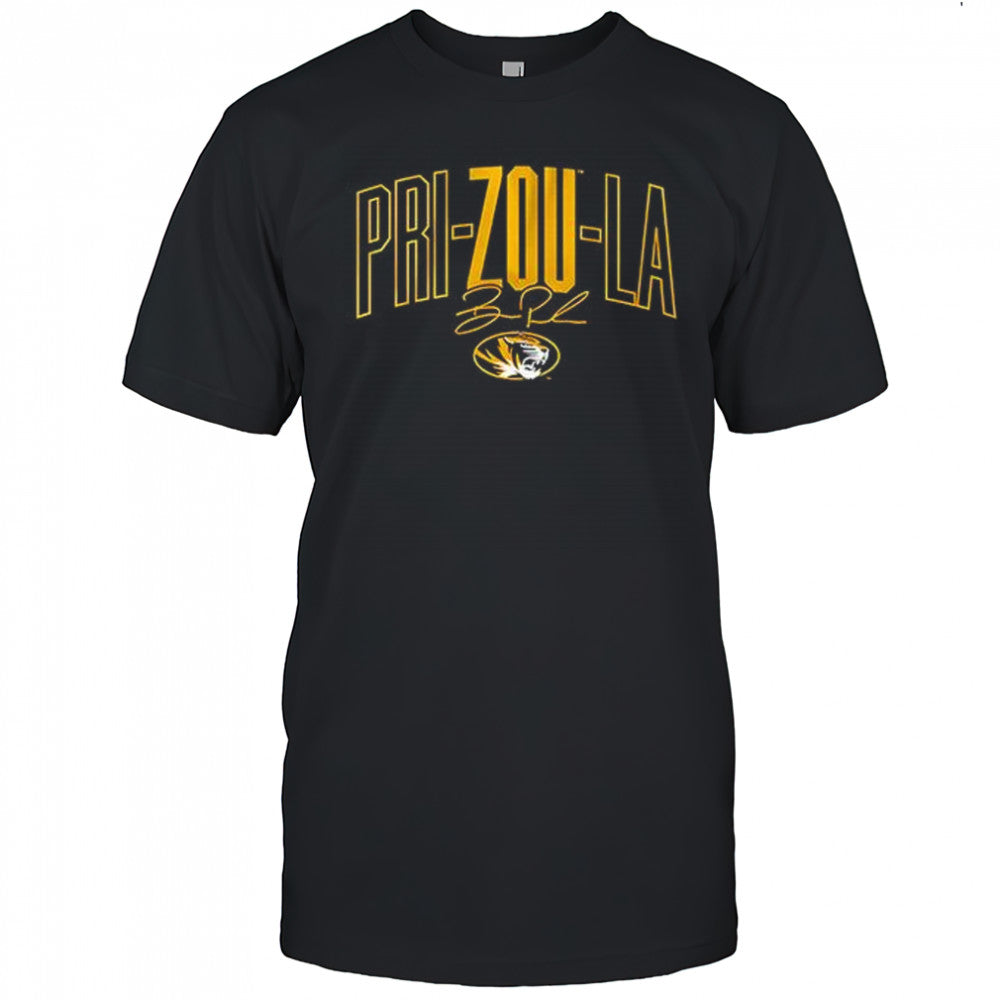 Beau Pribula Pri zou la Missouri Tigers shirt
