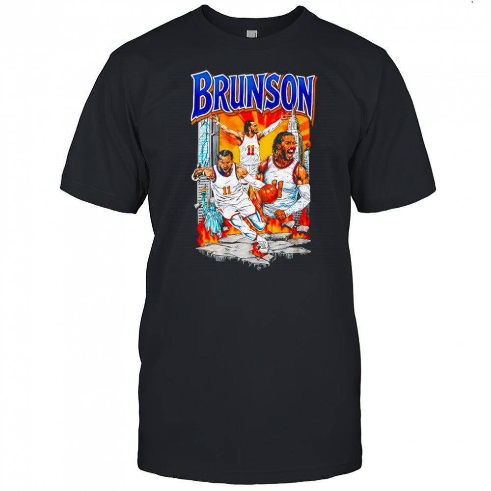 Brunson New York Knicks Captain basketball graphic shirt