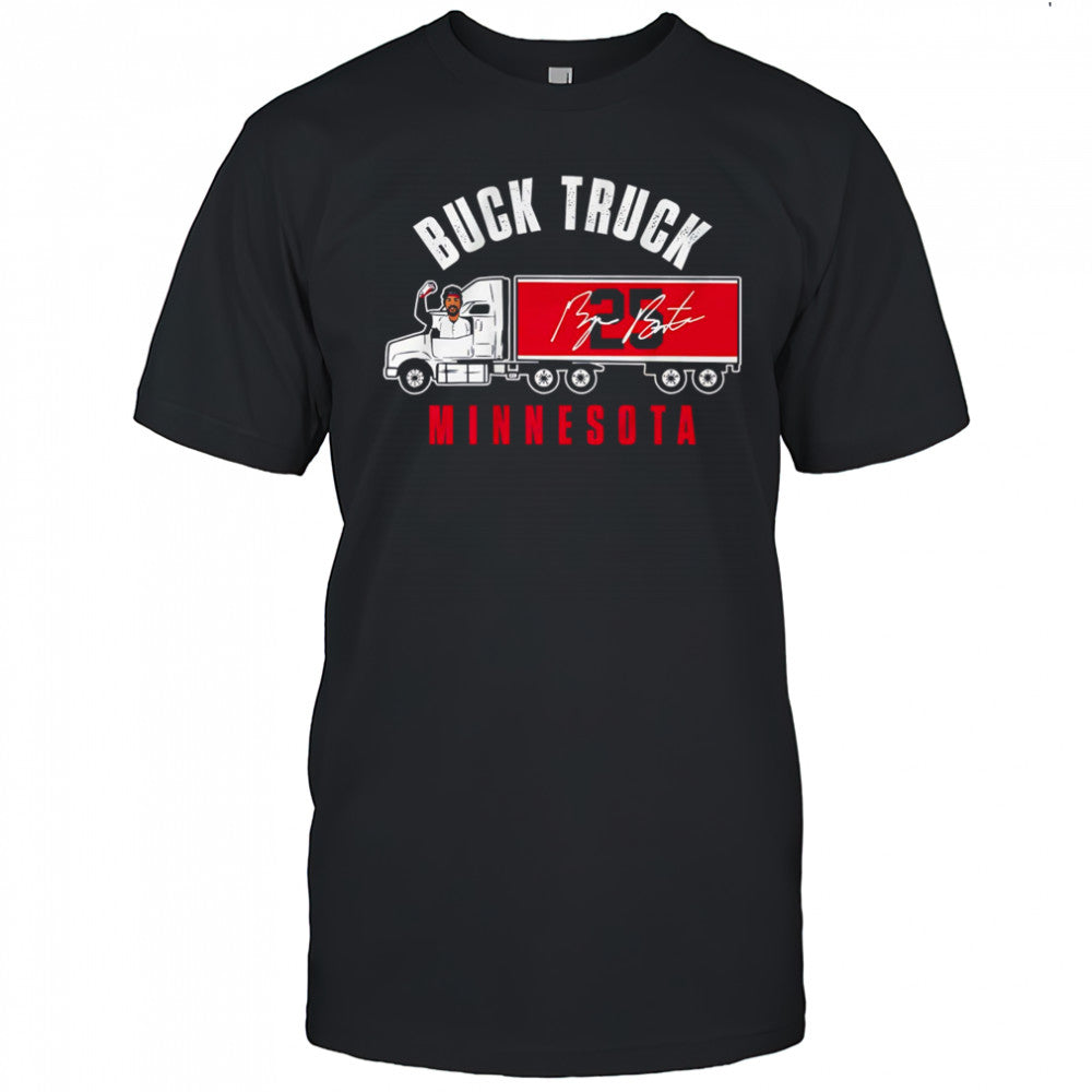 Byron Buxton Buck Truck Minnesota 25 signature shirt