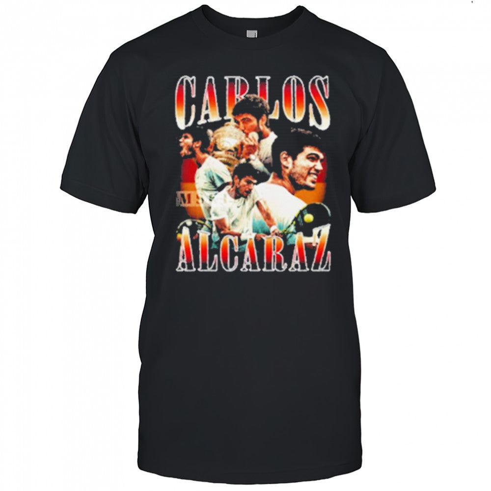 Carlos Alcaraz Graphic Tee Prince Of Clay Wins The Champion Roland Garros 2025 shirt