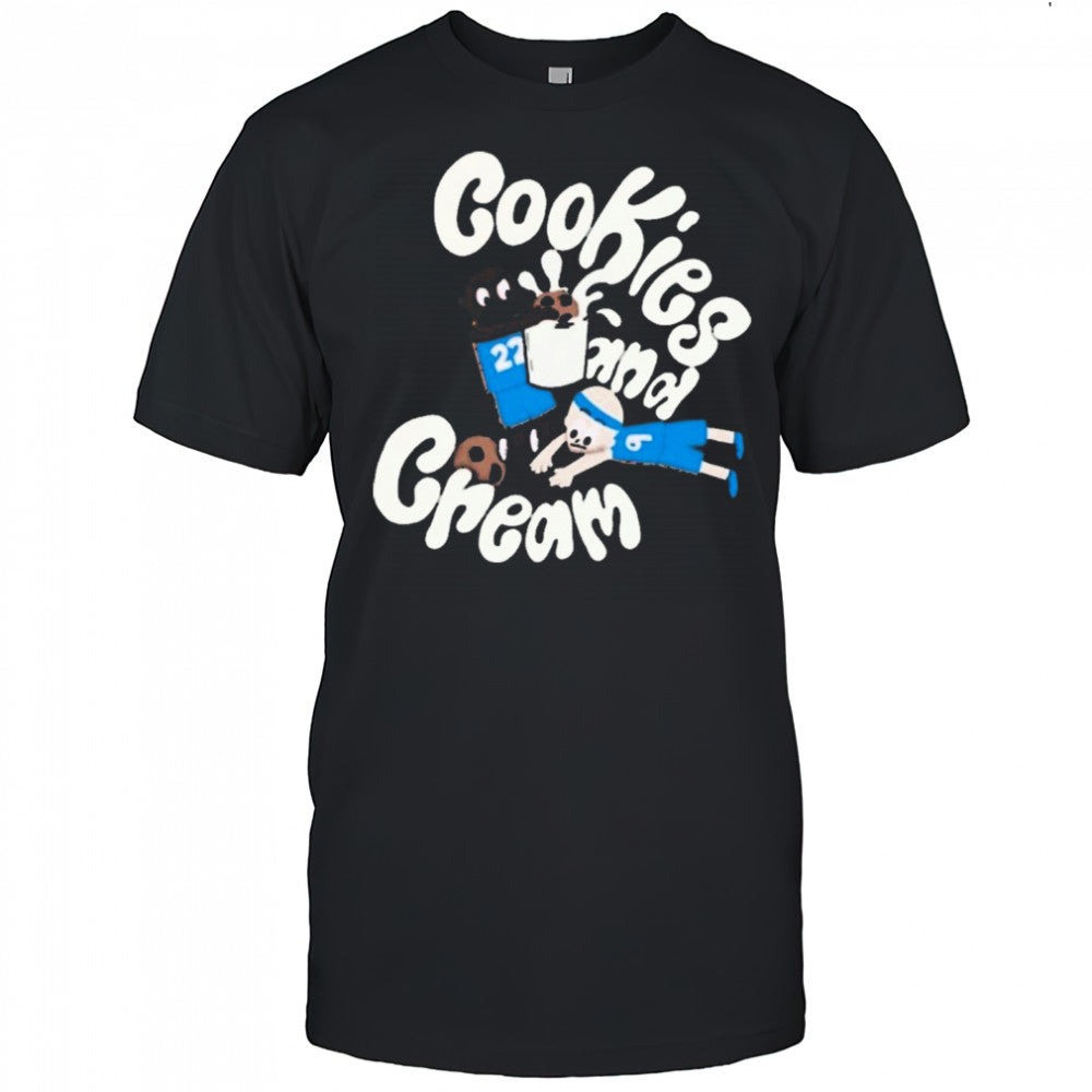Cason Wallace And Alex Caruso Cookies and Cream Oklahoma City Thunder t shirt