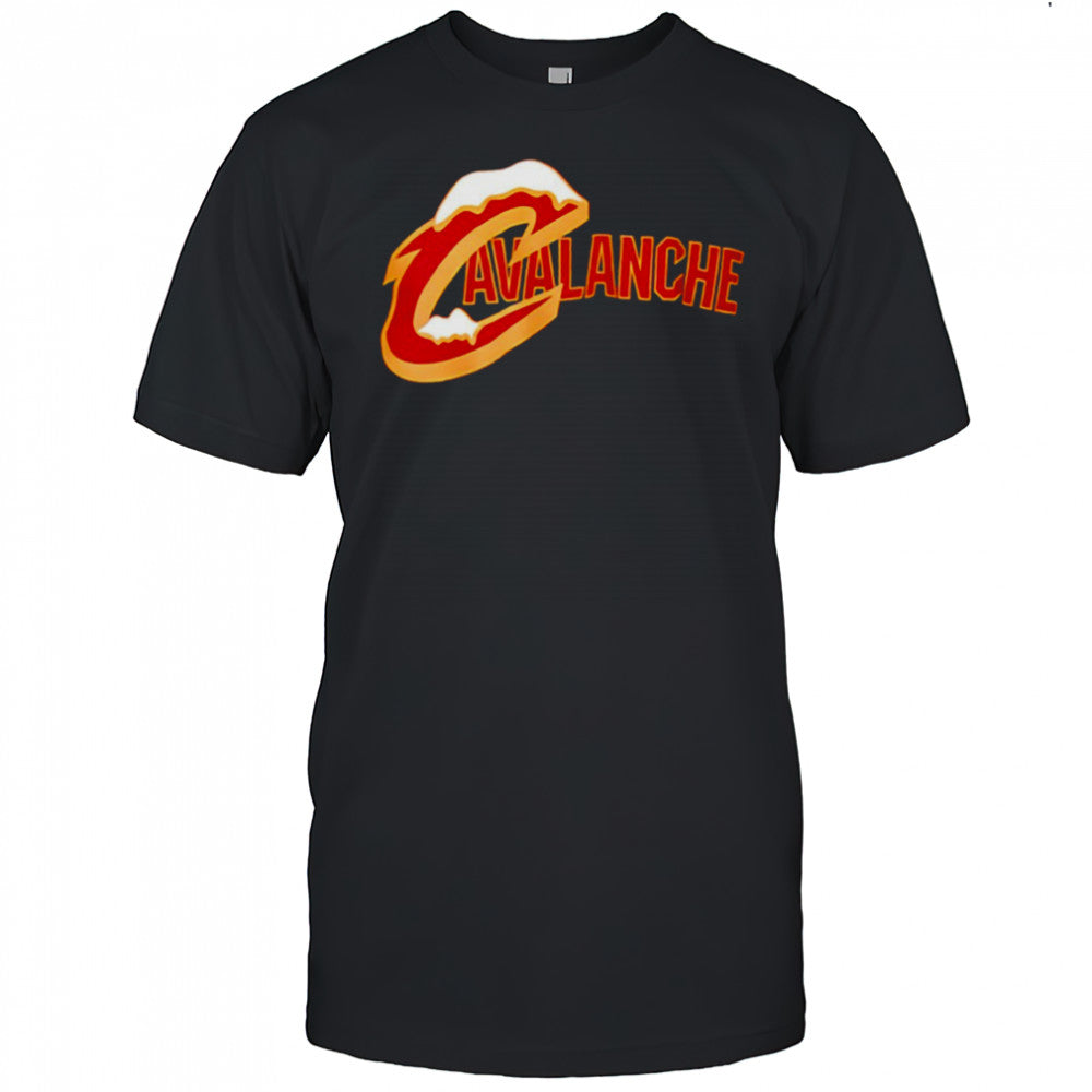 Cavalanche snowy logo shirt