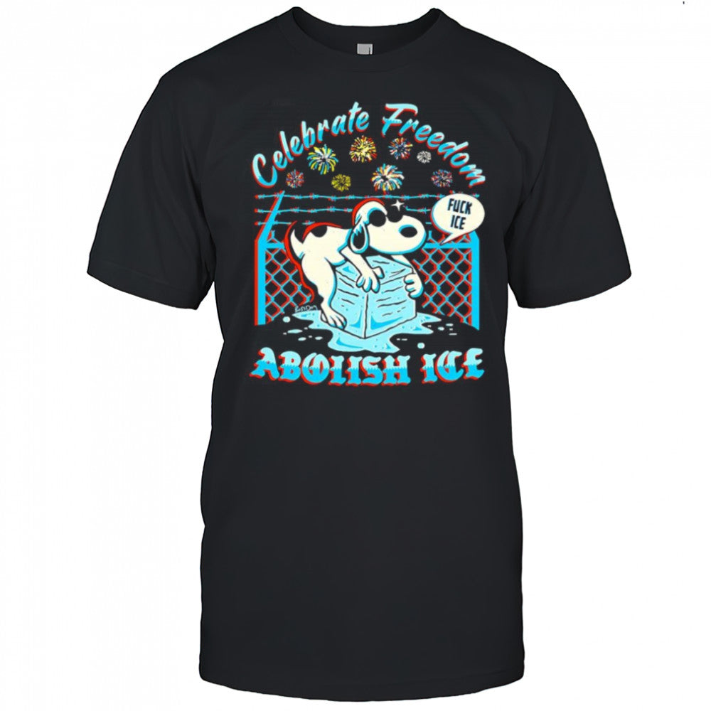 Celebrate freedom abolish ice shirt