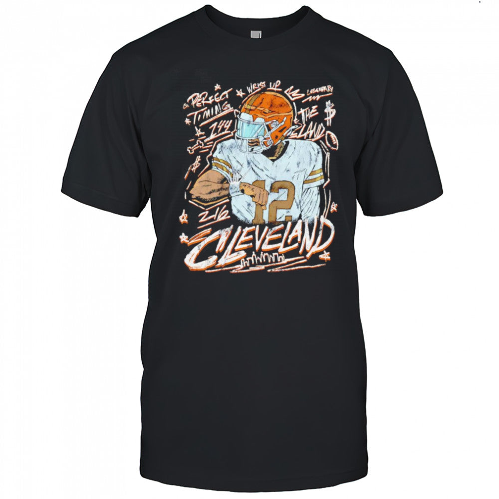 Cleveland football perfect timing retro shirt