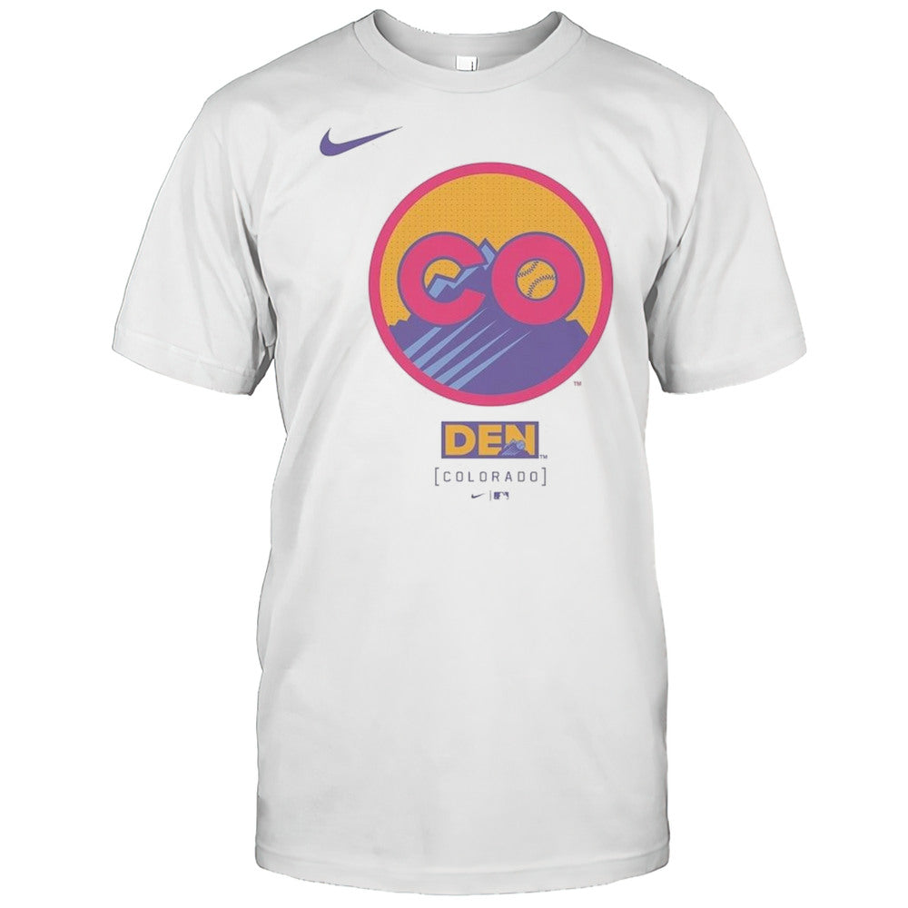 Colorado Rockies 2025 City Connect Logo Shirt