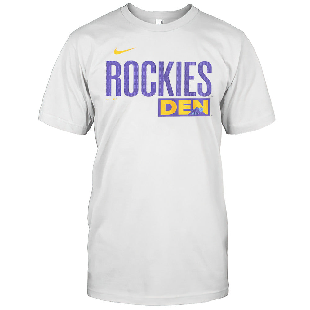 Colorado Rockies 2025 City Connect Wordmark Shirt