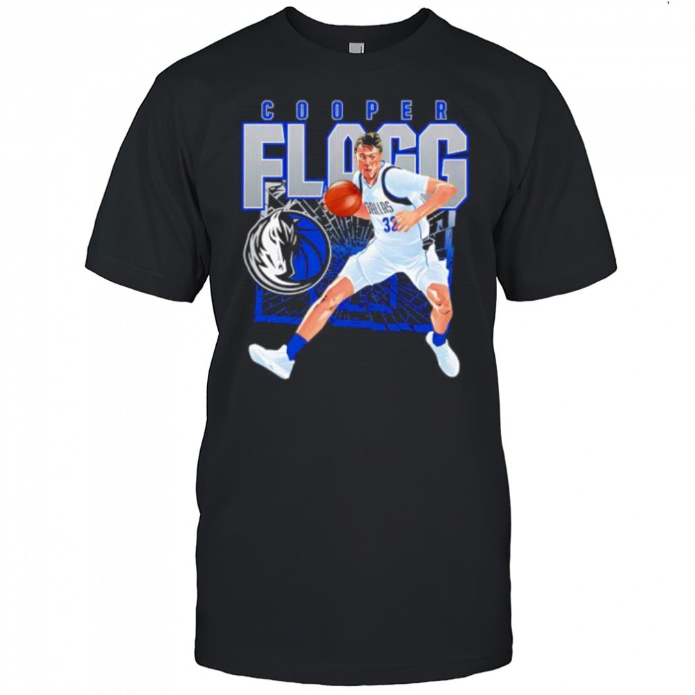 Cooper Flagg Dallas Mavericks Shattered shirt