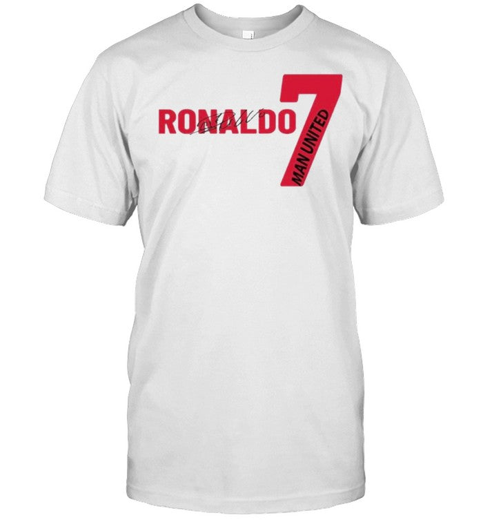 Cristiano Ronaldo Manchester United Jersey 2021 Unisexl T Shirt
