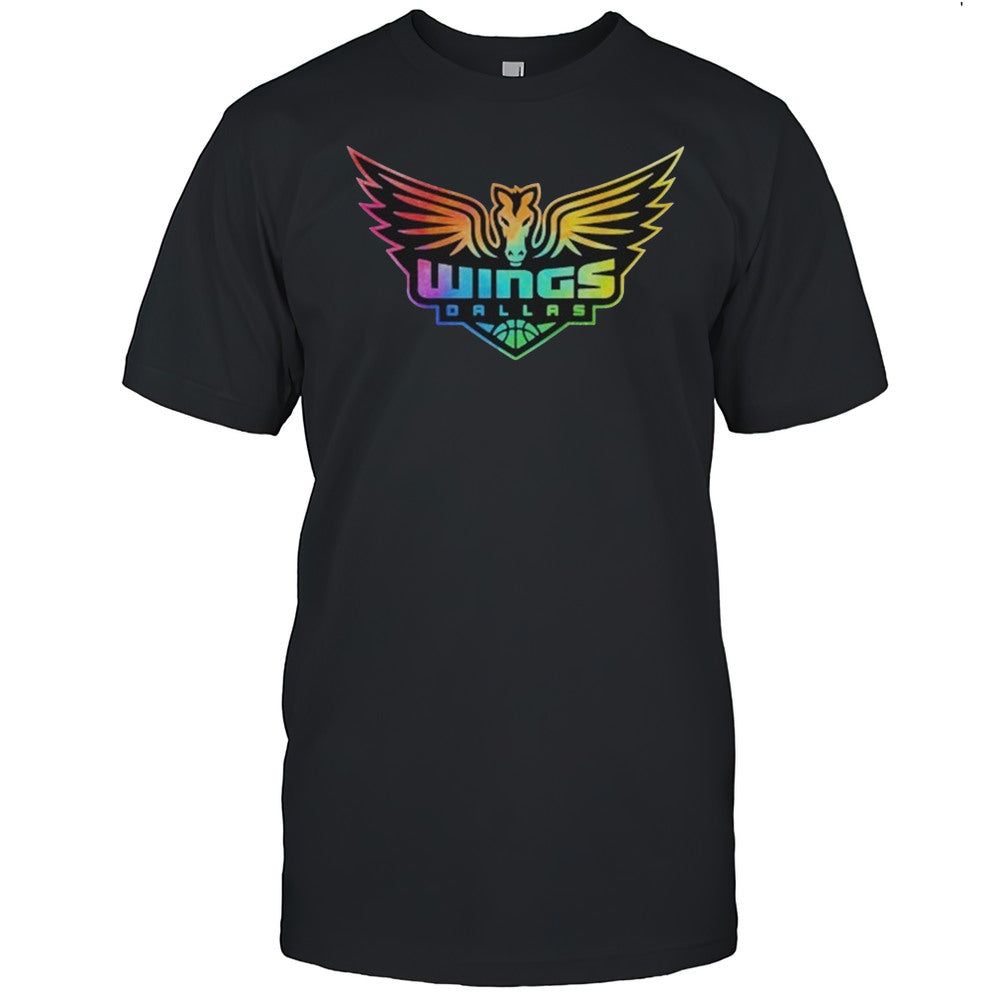 Dallas Wings Pride Logo T Shirt